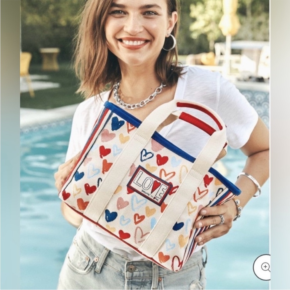 BRIGHTON “Red White And You” Tote NWT - Picture 2 of 10